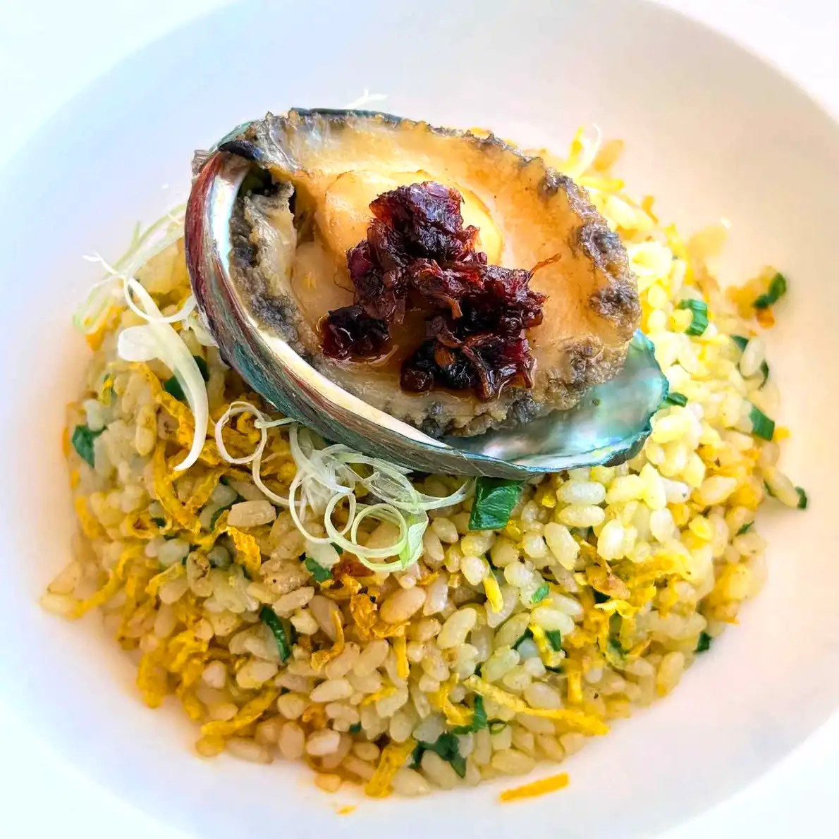 Dynasty XO Abalone Fried Rice premium chinese banquet teaffani catering