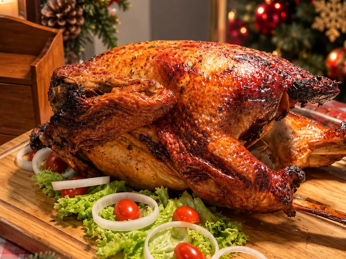 roasted whole chicken teaffani catering halal
