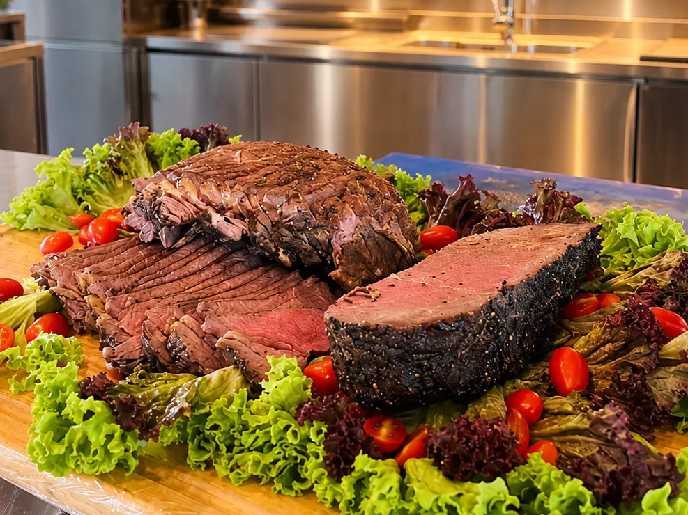 Sous Vide Beef Ribeye Teaffani Catering
