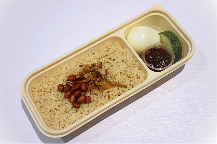 2 compartment Nasi Lemak