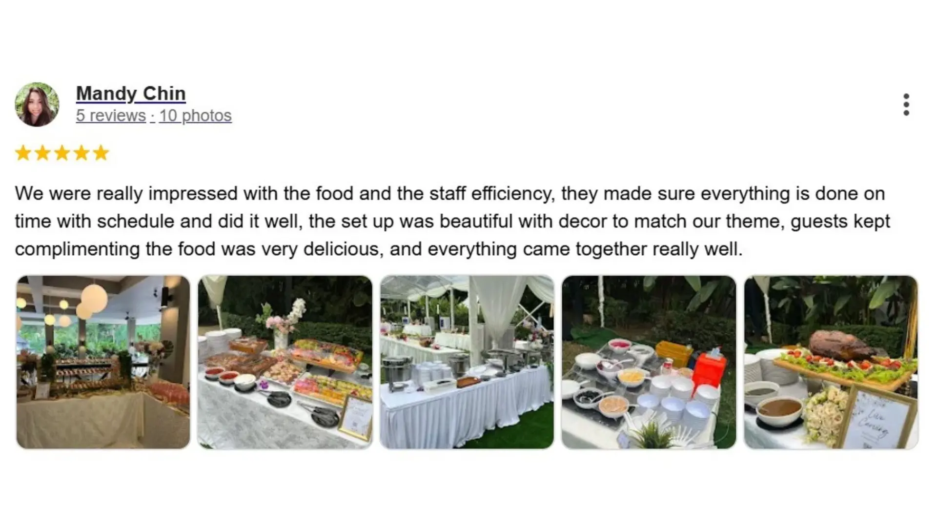 Teaffani Catering Wedding