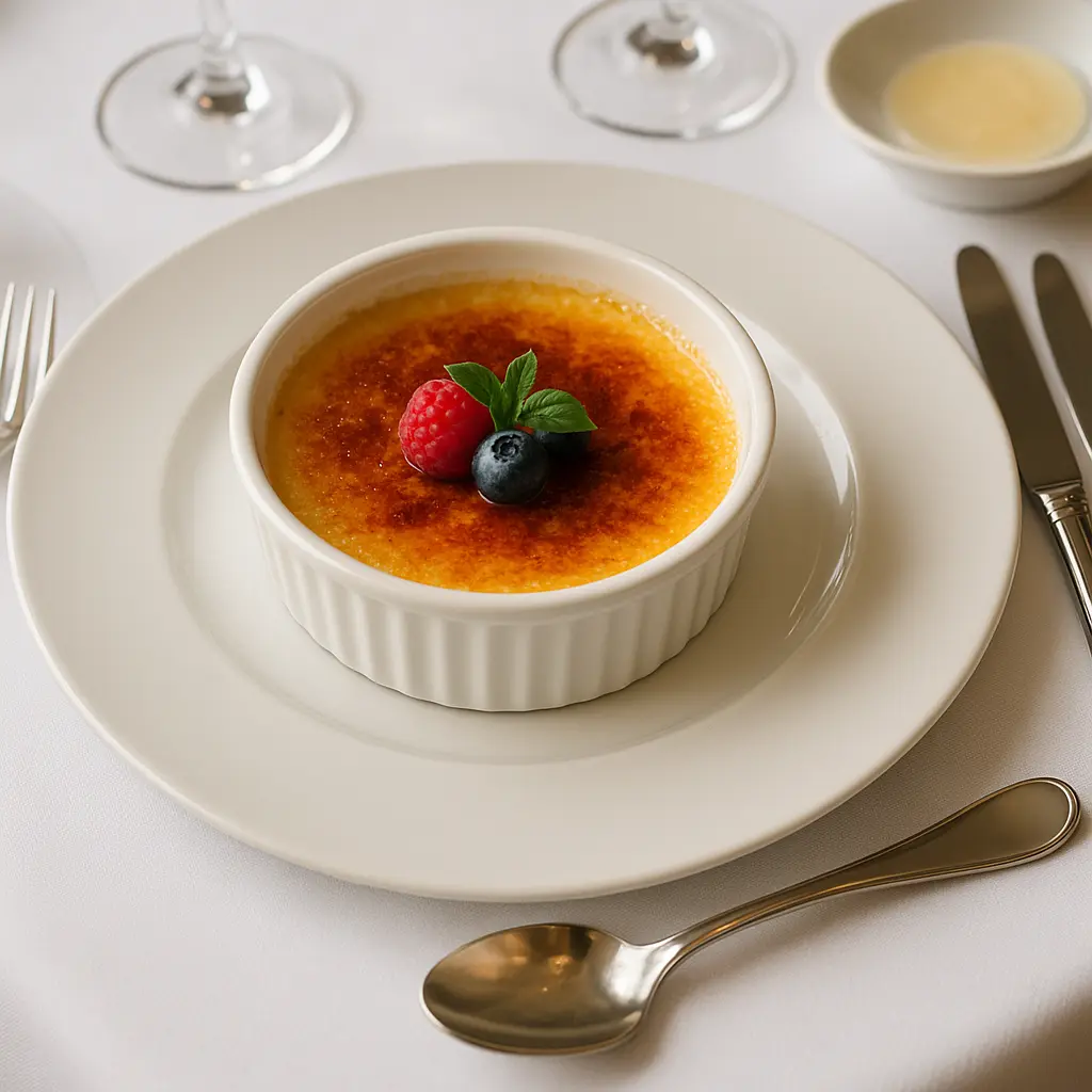 Crème Brûlée Dessert