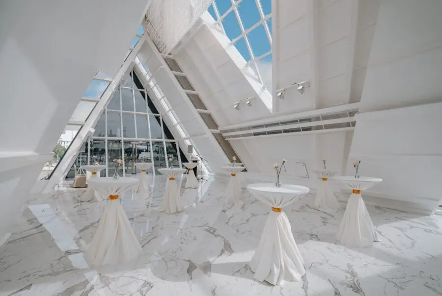 Astana Glasshouse interior at Bamboo Hills