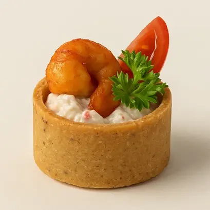 (Canape) Seafood & Prawn Tartlet (1pc)