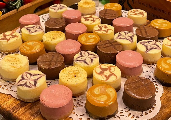 (Canape) Assorted Mini Cheese Cakes (1pc)