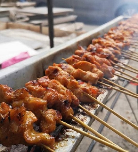 (IB) Sous Vide Sate Ayam / Chicken Satay (8g Protein/Stick)