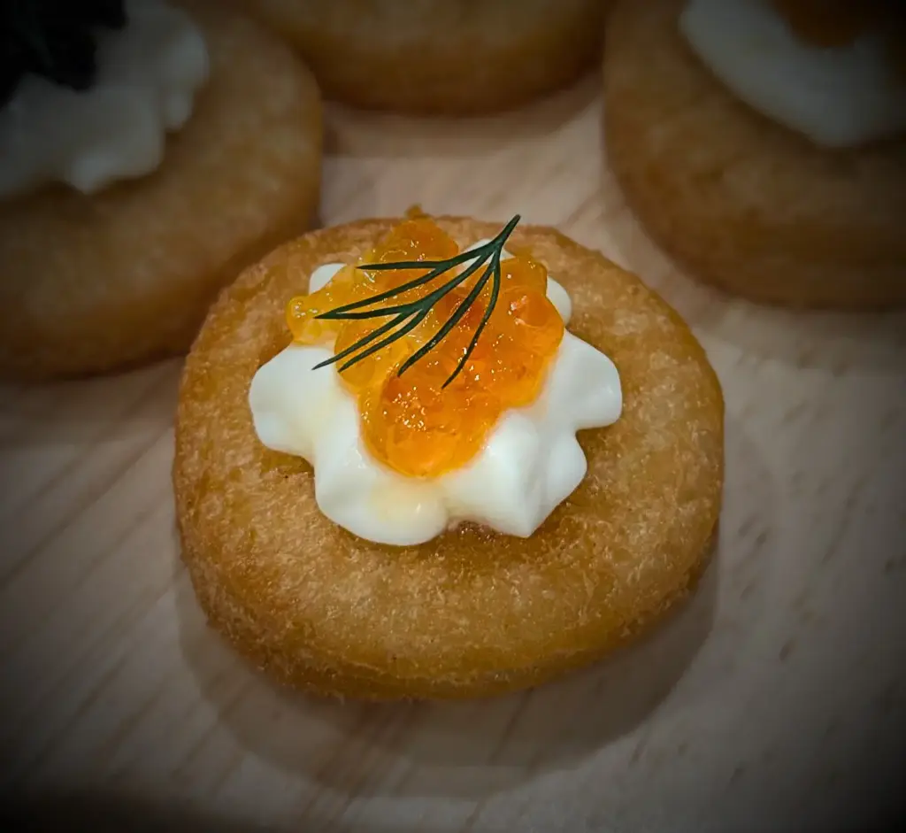 (Canape) Ikura Bites (1pc)