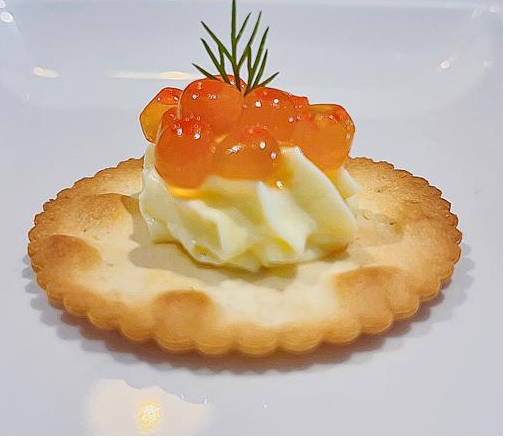 (Canape) Ikura Bites (1pc)