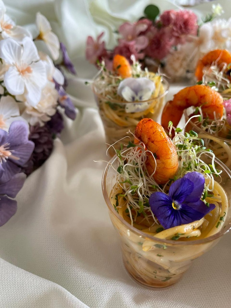 (Canape) Aglio Olio in Cups (1pc)
