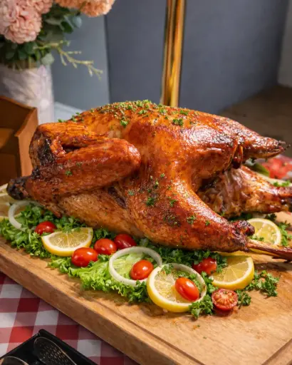 Live Carving - Texas Roasted Whole Chicken (10-20 pax) (MOQ 5units)