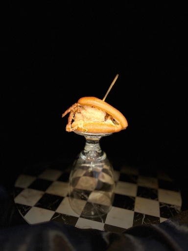 (Canape) Mini Soft Shell Crab Bao (1pc)